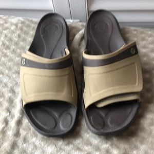 Croc sandals
